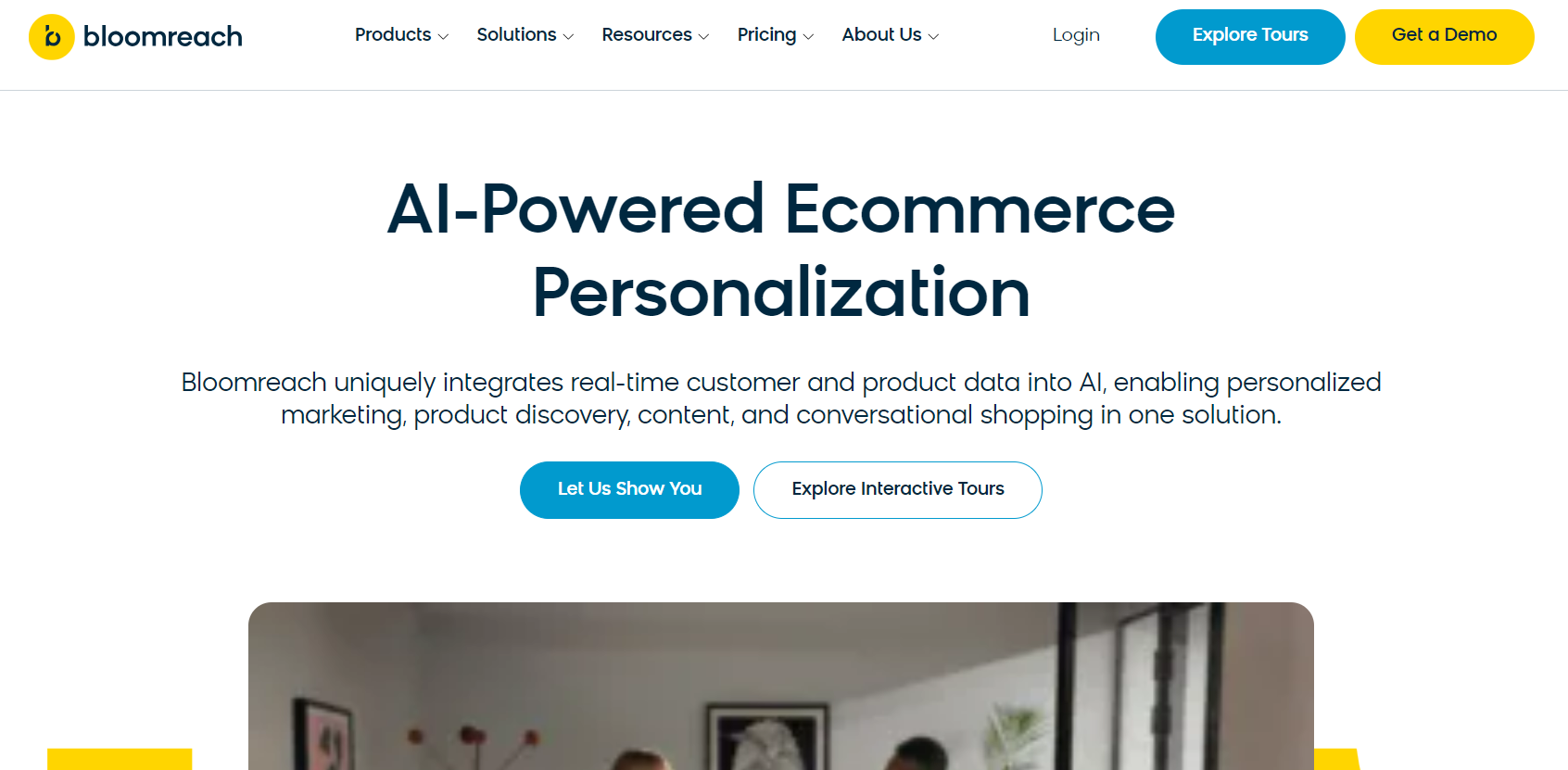 Bloomreach homepage