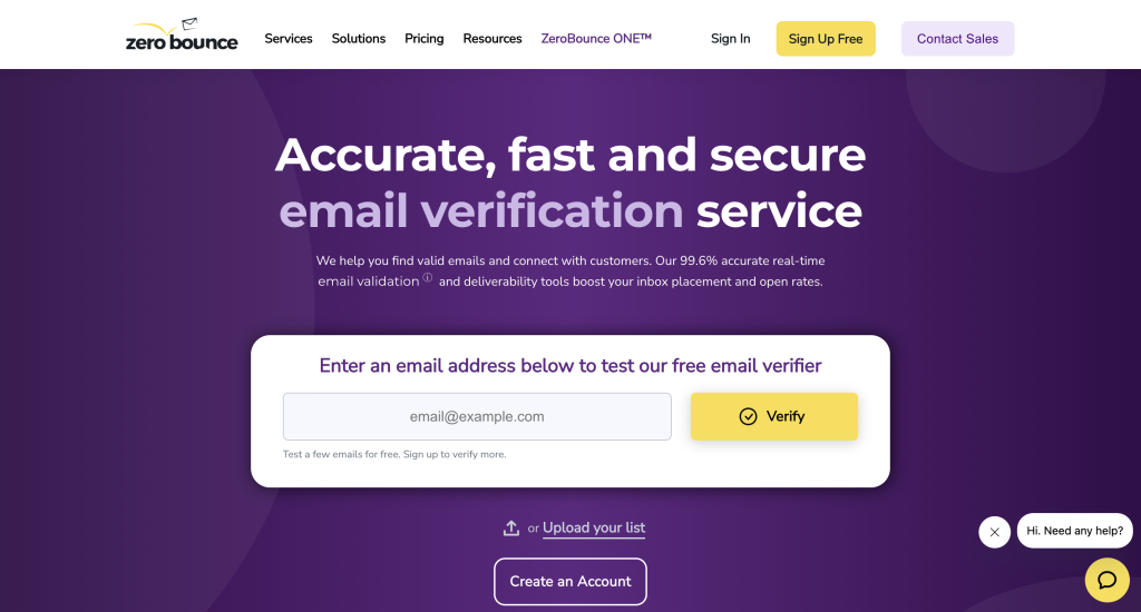 ZeroBounce email warm-up solution