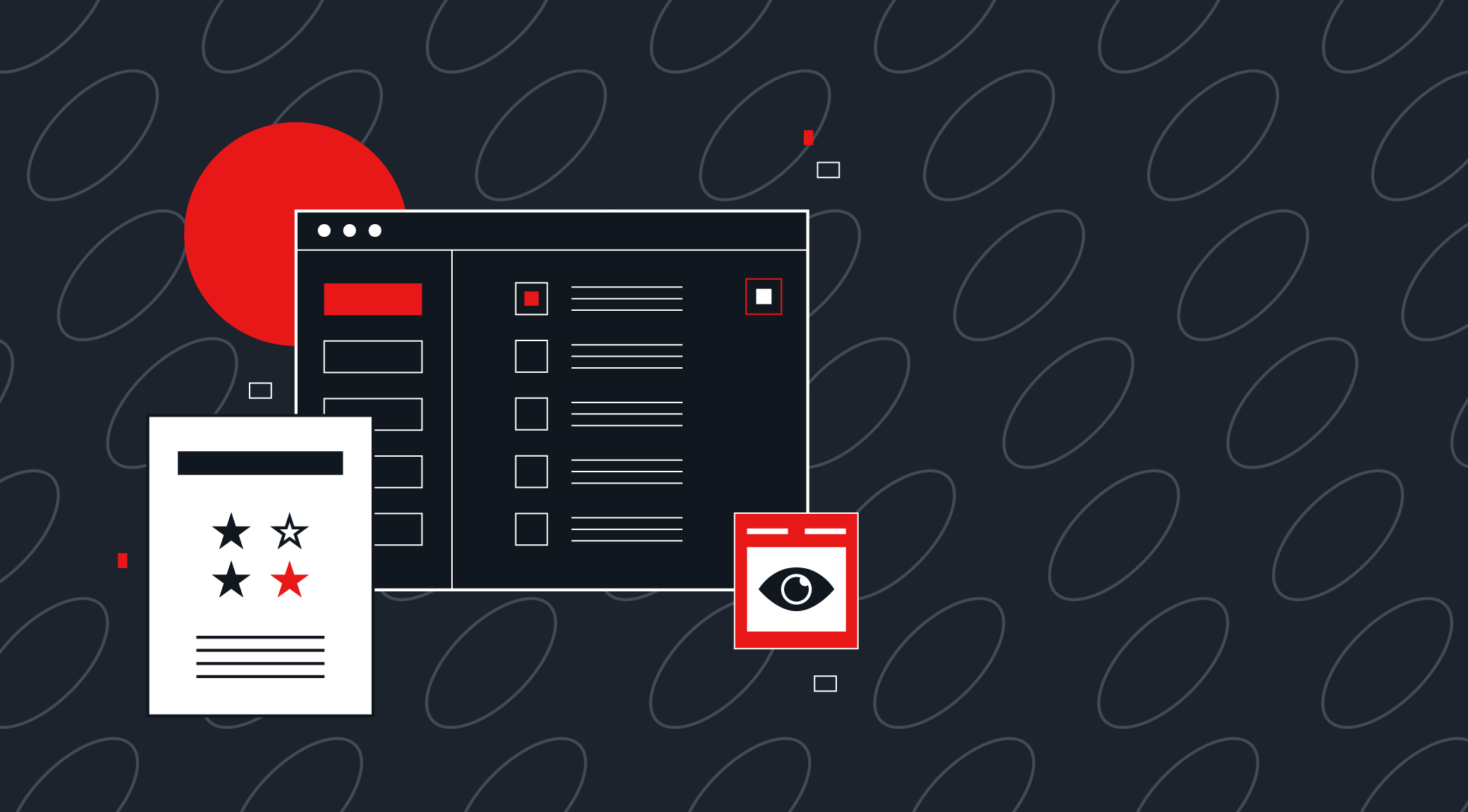 An abstract representation of email warm-up platforms that support blacklist monitoring