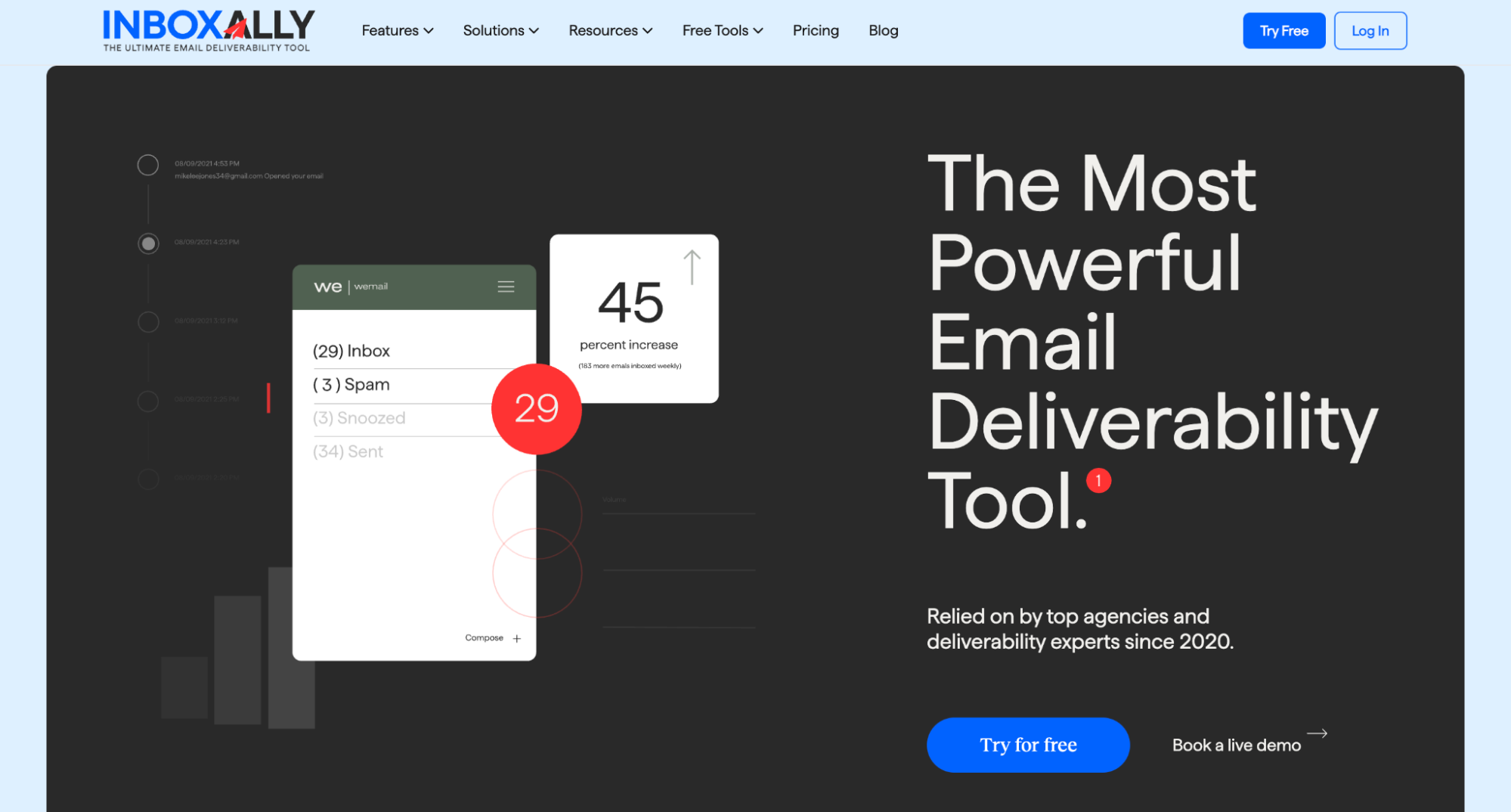 InboxAlly REST API β warm-up running alongside any cold outreach stack