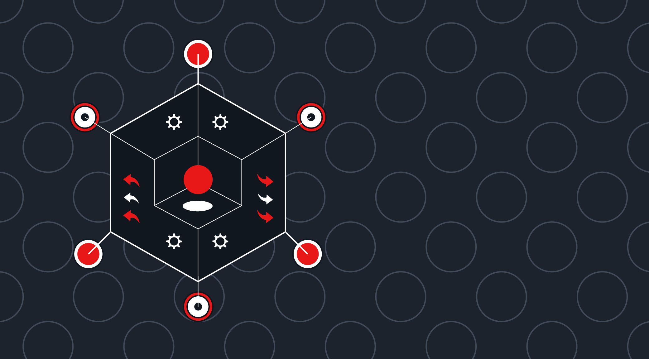 An abstract representation of email warm-up platforms with multi-channel outreach.