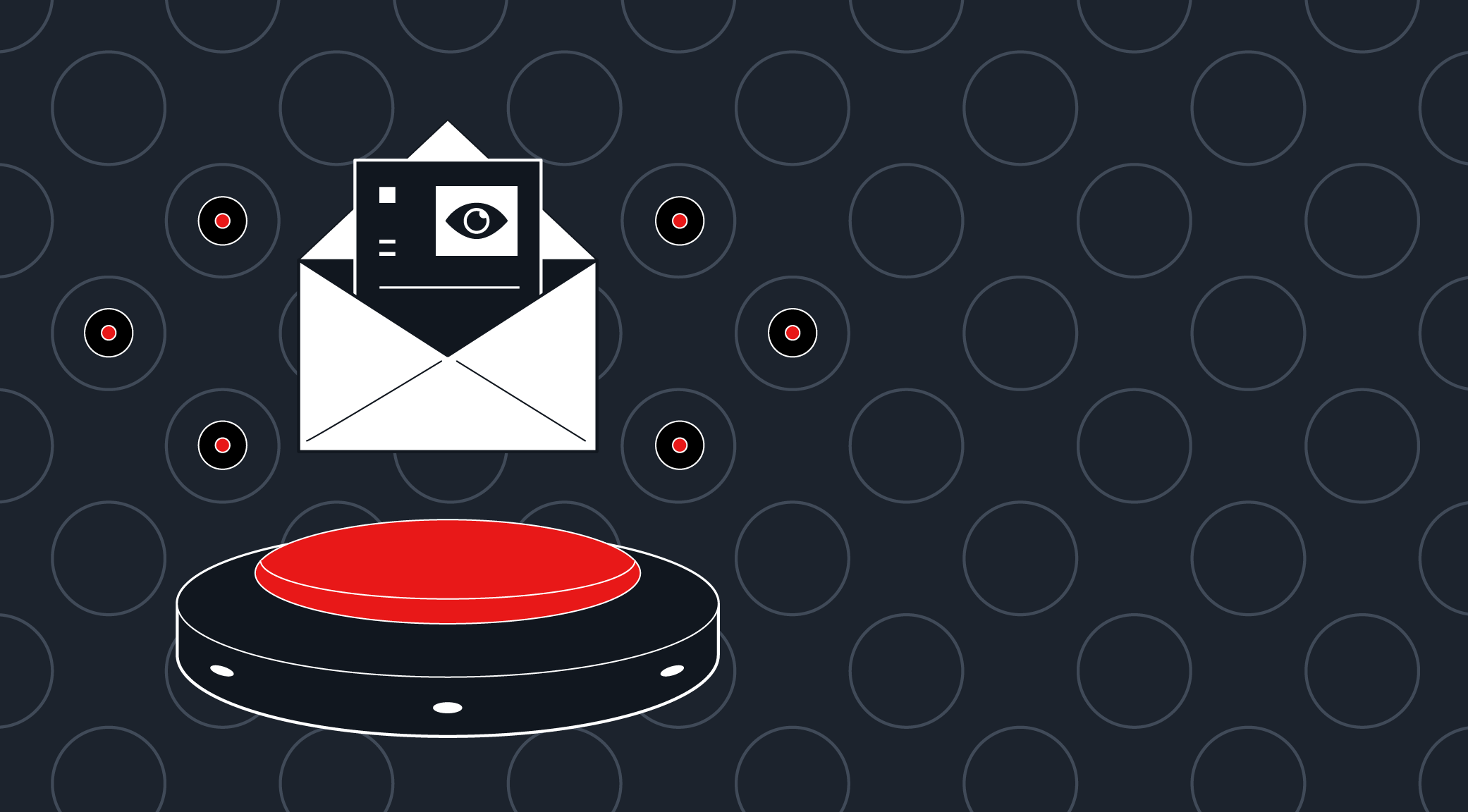 An abstract representation of email warm-up platforms with email deliverability monitoring.